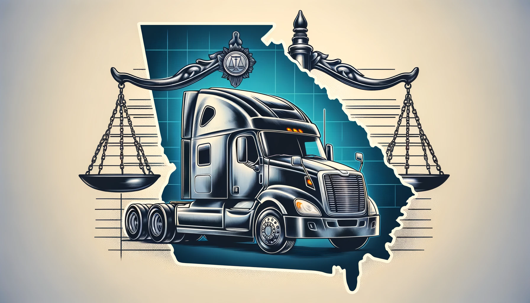 featured image for Big Rig Truck Injury Attorney Georgia